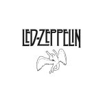 Led Zeppelin Angel Logo Vector