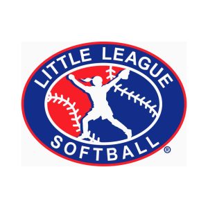 Little League Softball Logo Vector