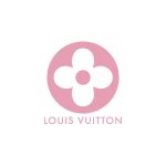 Louis Vuitton Pink Logo Vector