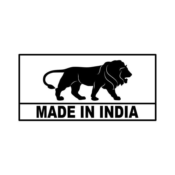 Made In India Label - (.Ai .PNG .SVG .EPS Free Download)