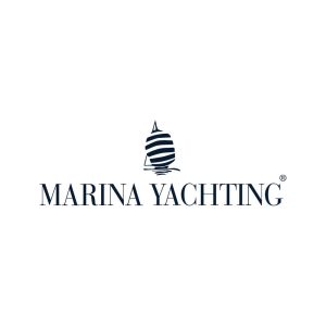 Marina Yatching Logo Vector