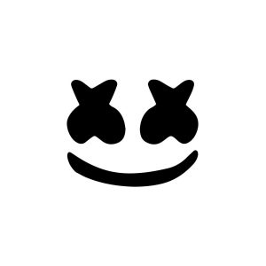 Marshmello logo Vector