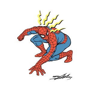 Marvel John Romita Sr. Spider Man Logo Vector