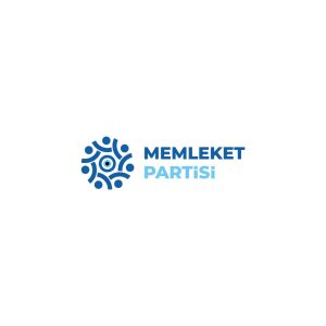 Memleket Partisi Yatay Logo Vector