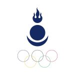 Mongolian Olympic Committee Logo Vector