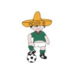 Mundial Futbol Mexico 1970 (Juanito Mascot Soccer) Logo Vector