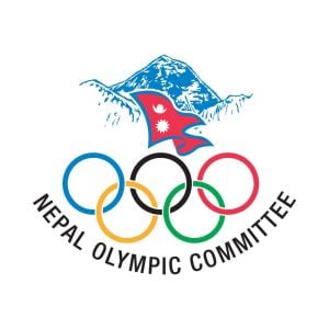 Nepal Olympic Committee Logo Vector