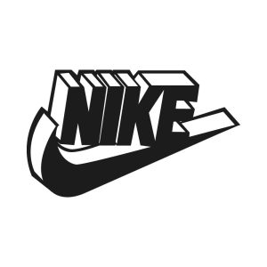 Nike 3D Logo Vector