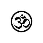 OM YOGA Logo Vector