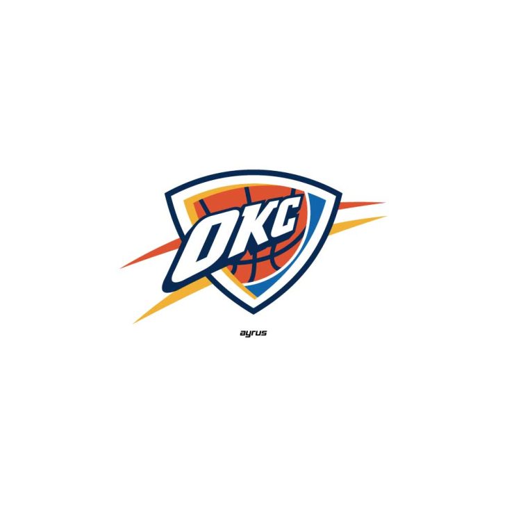 Oklahoma City Thunder Nba Logo Vector - (.Ai .PNG .SVG .EPS Free Download)