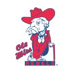 Old Miss Rebels Logo Vector