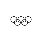 Olympic Games Rings Logo Vector