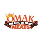 Omak Meats Logo Vector