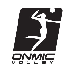 Onmic Volleyball Logo Vector