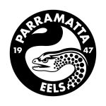 PARRAMATTA EELS Black Logo Vector