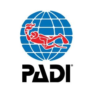 Padi Scuba Divining Logo Vector