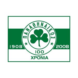 Panathinaikos B.C. 100 Years Logo Vector