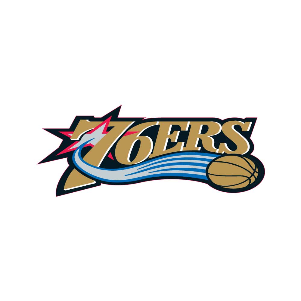 Philadelphia 76Ers Old Nba Logo Vector - (.Ai .PNG .SVG .EPS Free Download)