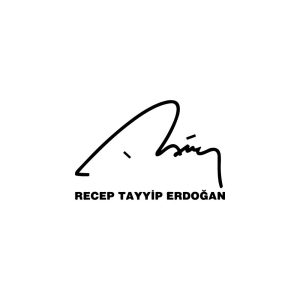 Recep Tayyip Erdoğan İmza Logo Vector