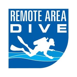 Remote Area Dive Logo Vector