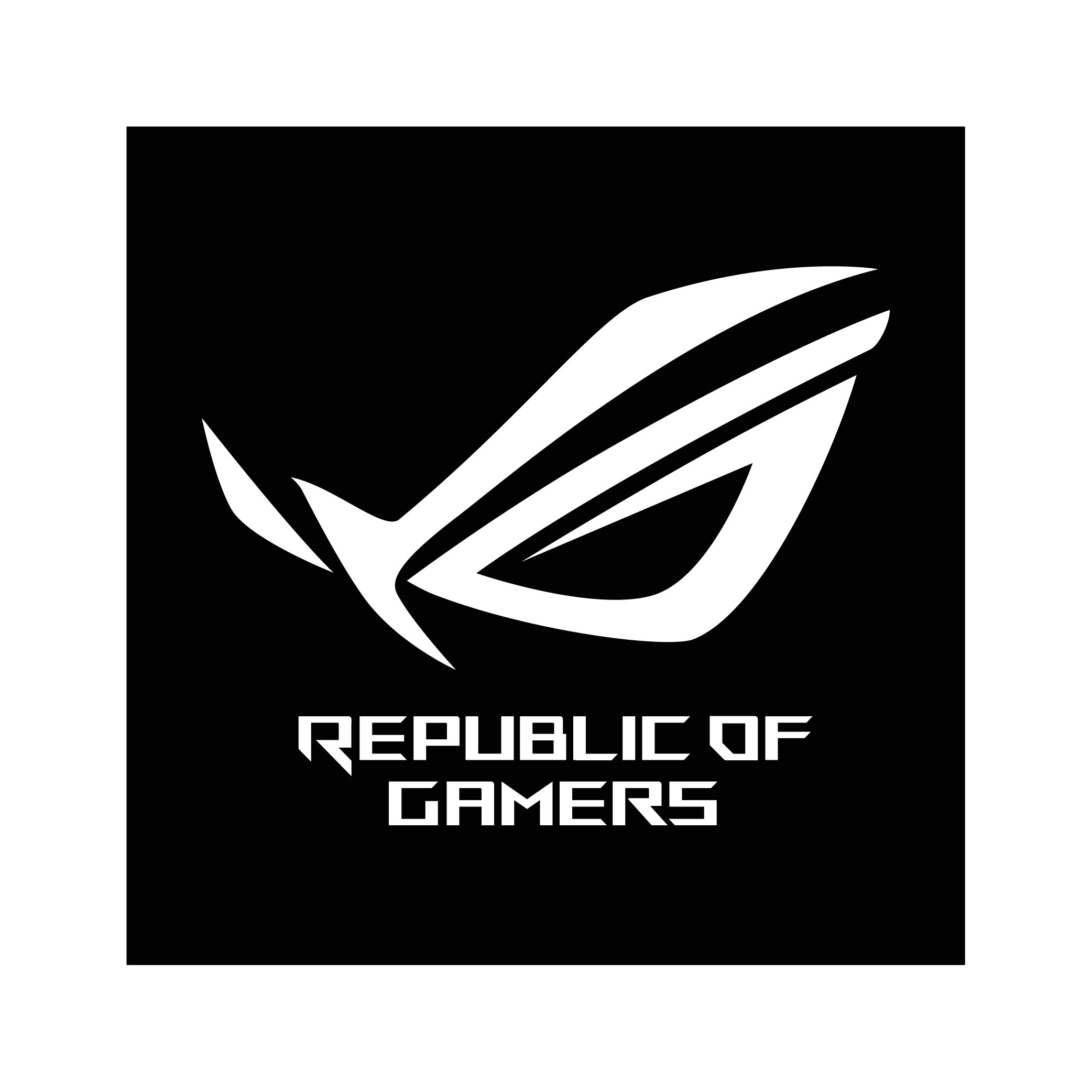 remove republic of gamers logo