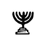 Revisionist Menorah in Romania Logo Vector