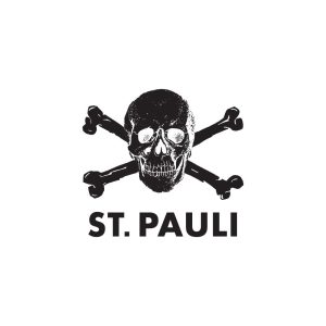 ST. Pauli Skull Logo Vector