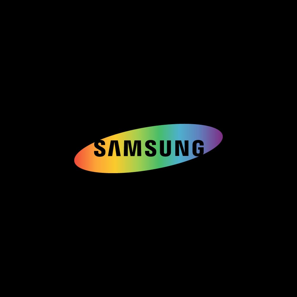 Samsung Pride Logo   Rainbow Colors