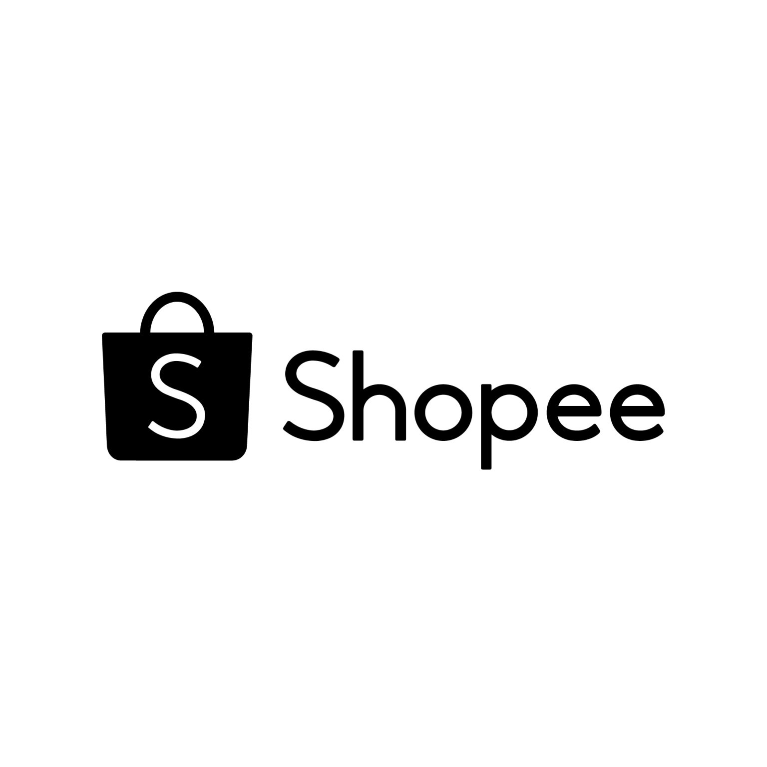 Shopee Black Logo Vector - (.Ai .PNG .SVG .EPS Free Download)