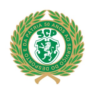 Sporting Clube De Portugal 50 Years Anniversary Logo Vector