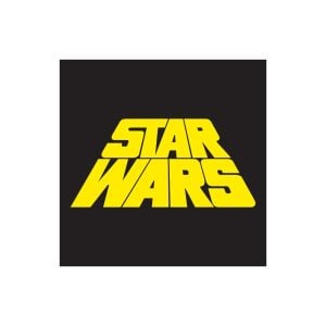 Star Wars Yellow Logo Vector
