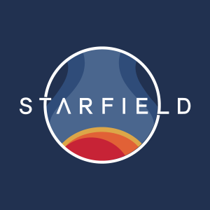 Starfield Gaming Logo Vector