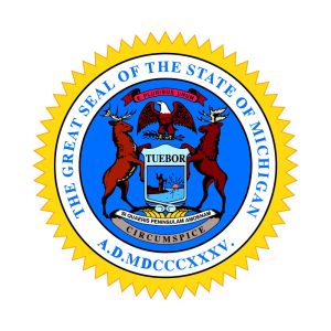 State Seal of Michigan Logo Vector