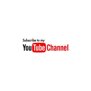 Subscribe to my YouTube Channel Logo Vector