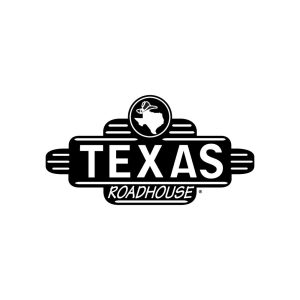 Texas Roadhouse Black and White Logo Vector