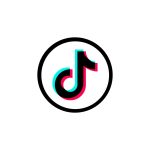 Tiktok Round Logo Vector