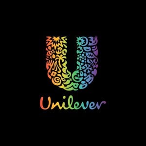 Unilever Pride Logo   Rainbow Colors