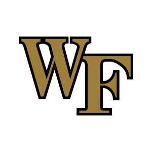Wake Forest University Athletic Logo  Vector