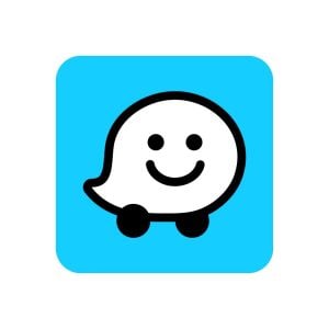 Waze App Icon Vector