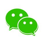 WeChat 3D Icon Vector