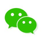 WeChat Shadow Icon Vector