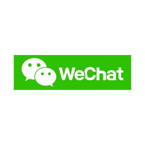 WeChat White Logo Vector