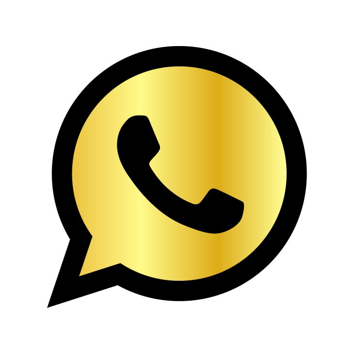WhatsApp Gold Logo Vector (.Ai .PNG .SVG .EPS Free Download)