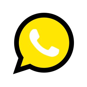 WhatsApp Yellow Logo Vector