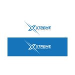 Xtreme X Letter Sells and Marketing Logo Vector