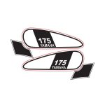 Yamaha DT 175 1975 Logo Vector