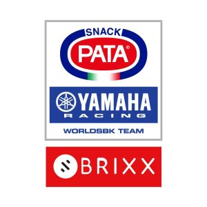 Yamaha Pata With Brixx WORLD SBK Logo Vector