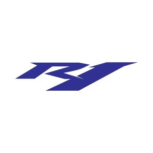 Yamaha R1 Blue Logo Vector