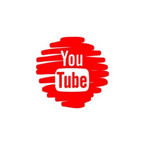 YouTube Cool Red Logo Vector