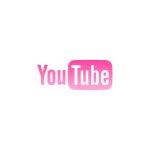 YouTube Pink Gradient Logo Vector